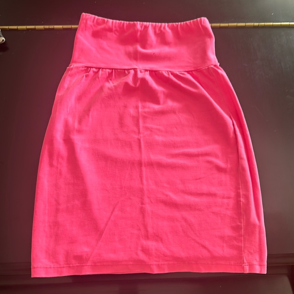 Aritzia Talula vintage Y2K neon pink mini skirt XXS